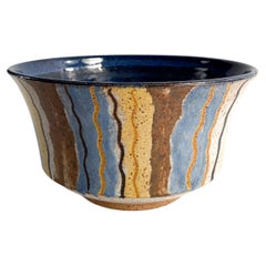 Retro Studio Pottery Bowl