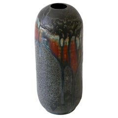 Vintage Studio Pottery Ceramic Vase No 07 by Ilse Ludwig-Korbel Germany 1988