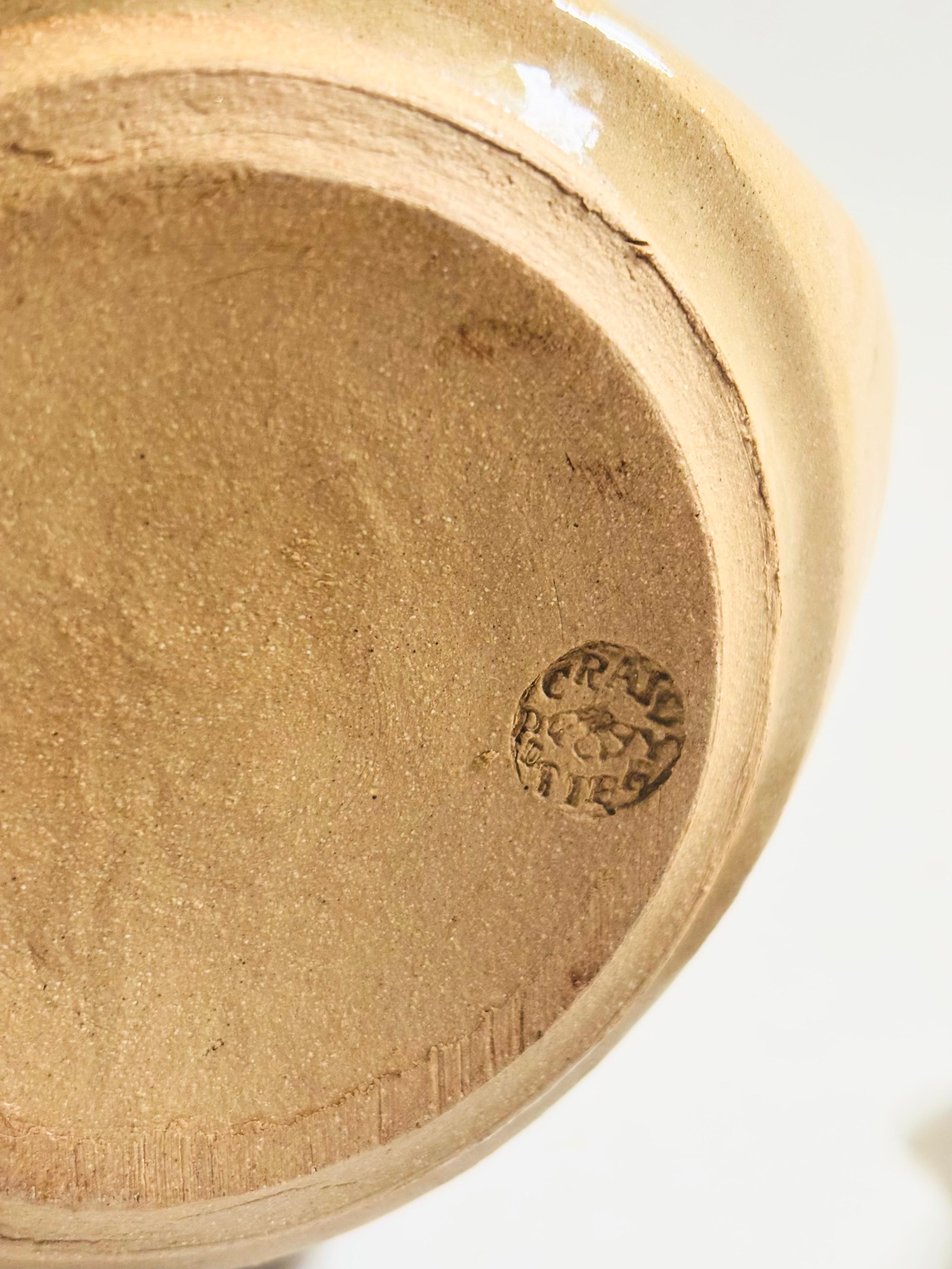 Vintage Studio Pottery Karaffe im Angebot 5