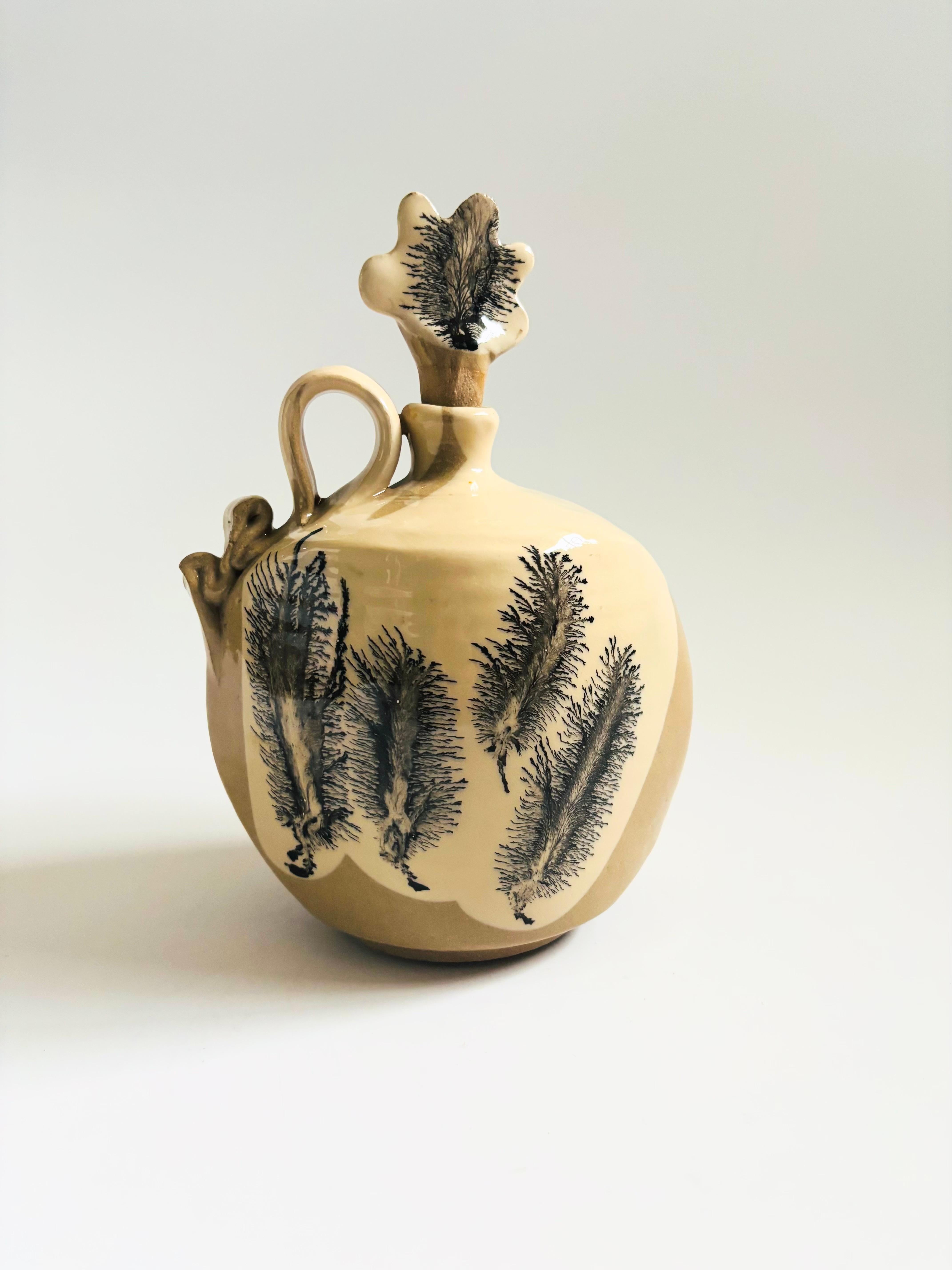 Vintage Studio Pottery Karaffe (Töpferwaren) im Angebot