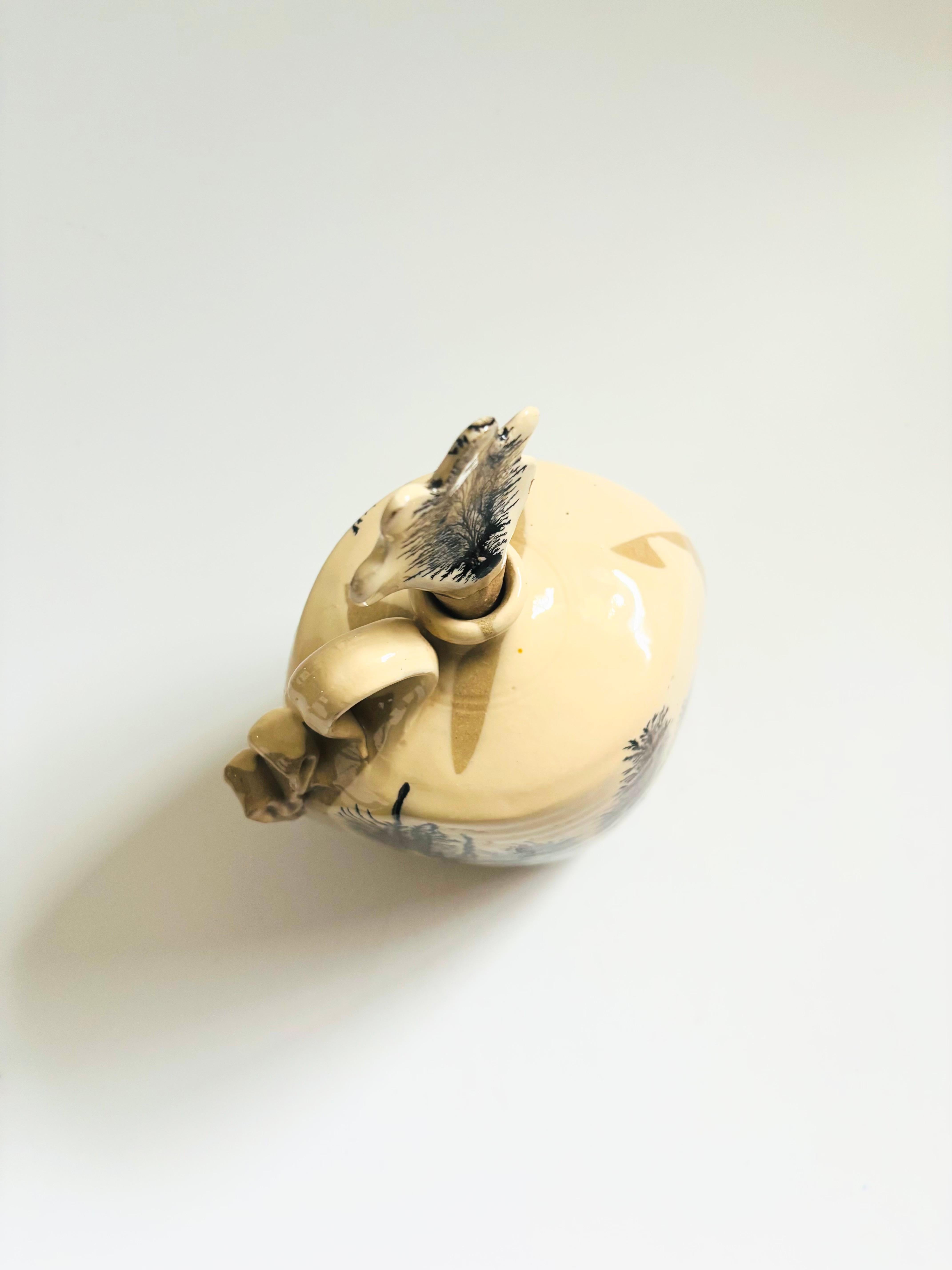 Vintage Studio Pottery Karaffe im Angebot 1