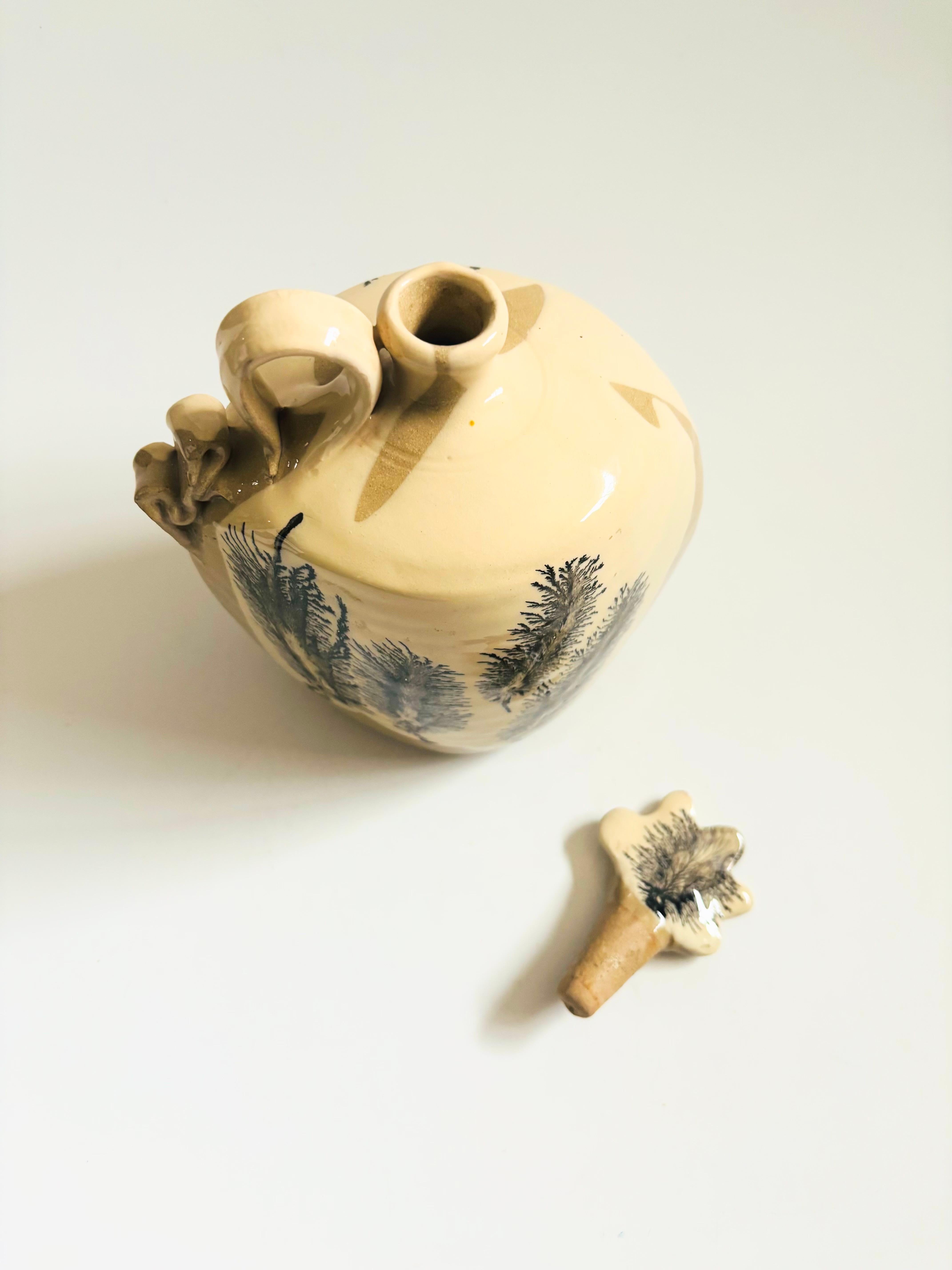 Vintage Studio Pottery Karaffe im Angebot 2