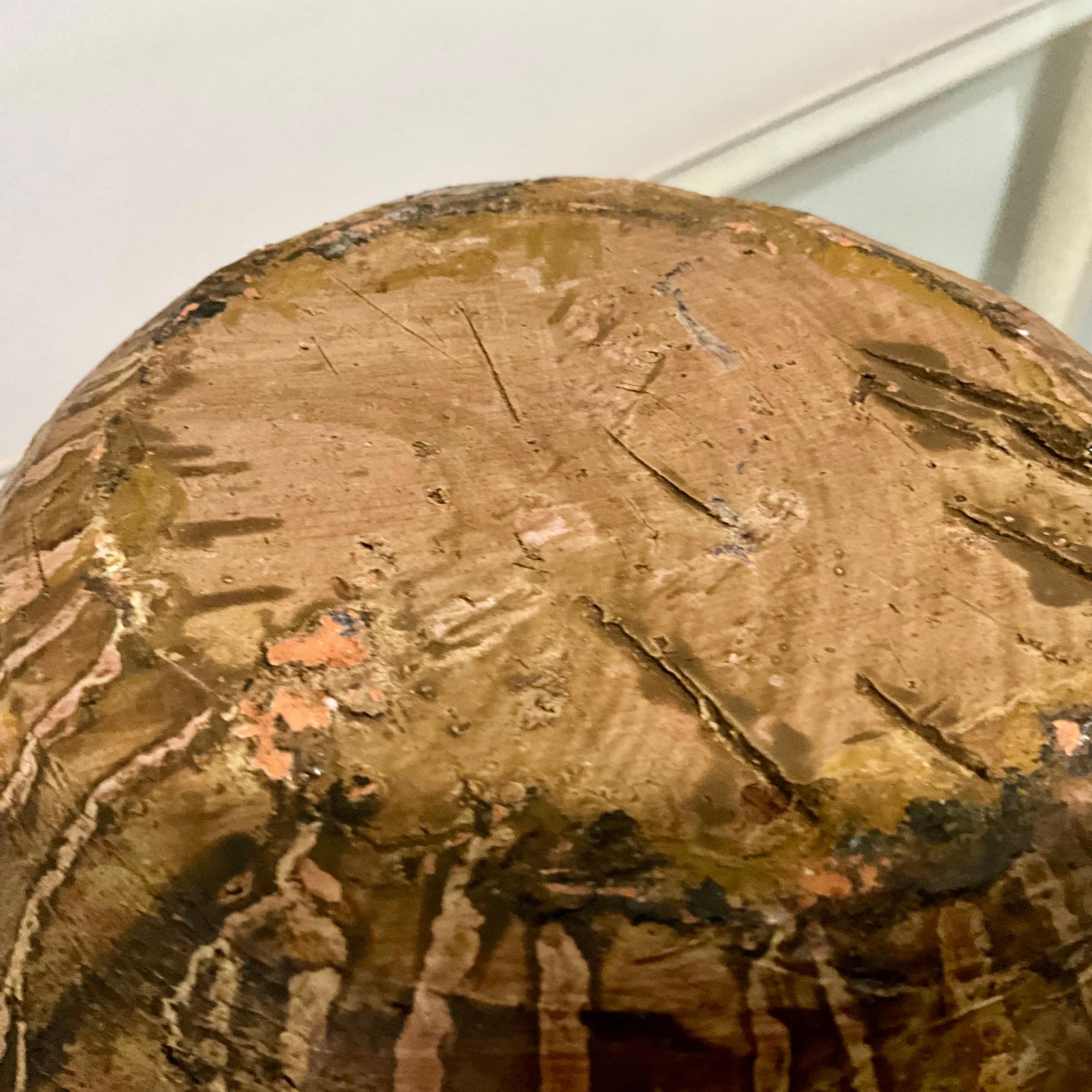 
Vintage Studio Pottery Drip-Glaze Bowl, 9” High by 7” Diameter

Hand-thrown pottery bowl with warm ochre and tan drip-glaze, standing 9 inches tall by 7 inches in diameter.

Description:
A vintage studio pottery bowl featuring a rich ochre glaze