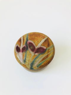 Vintage Studio Pottery French Butter Dish