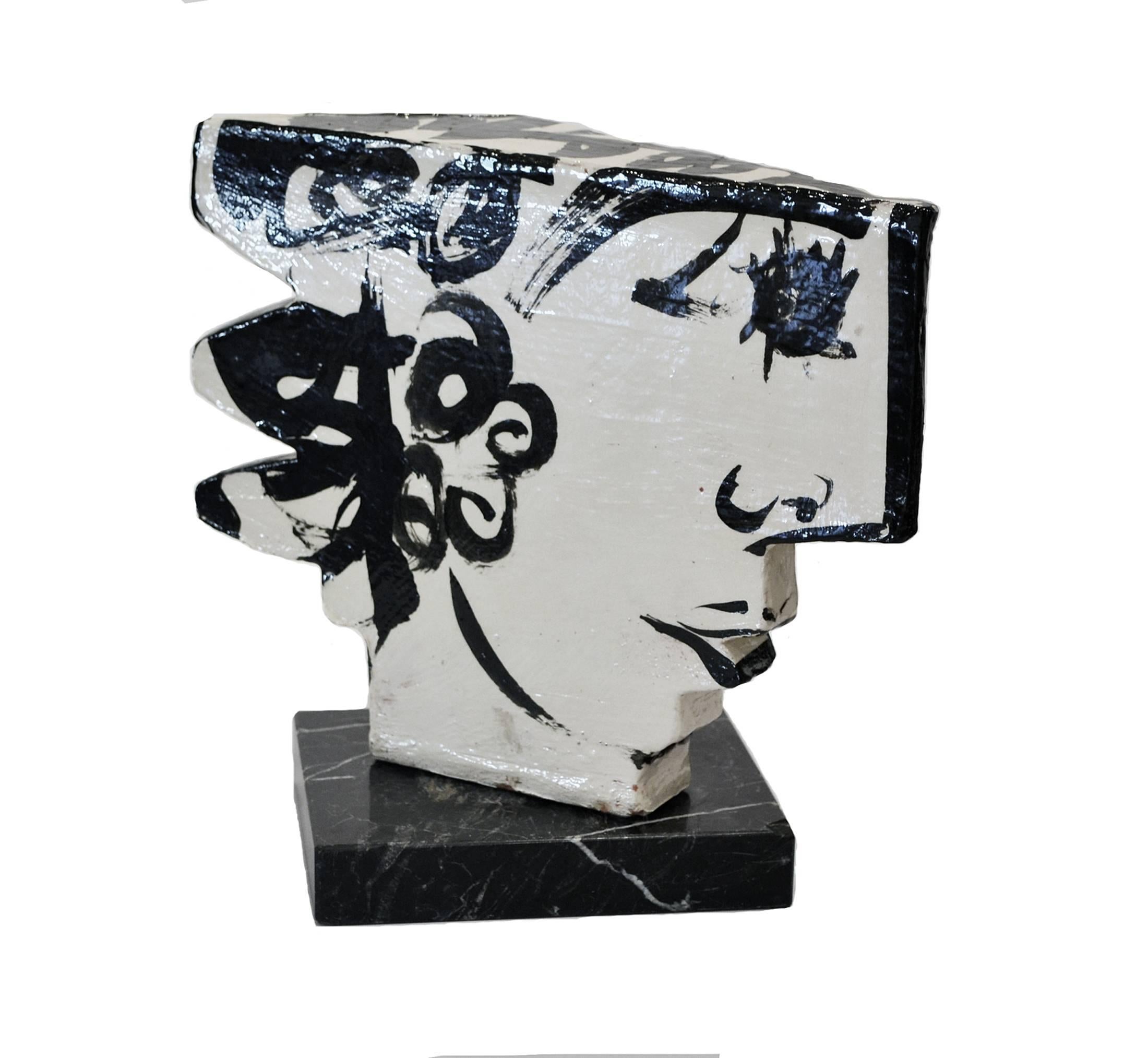 abstract face art