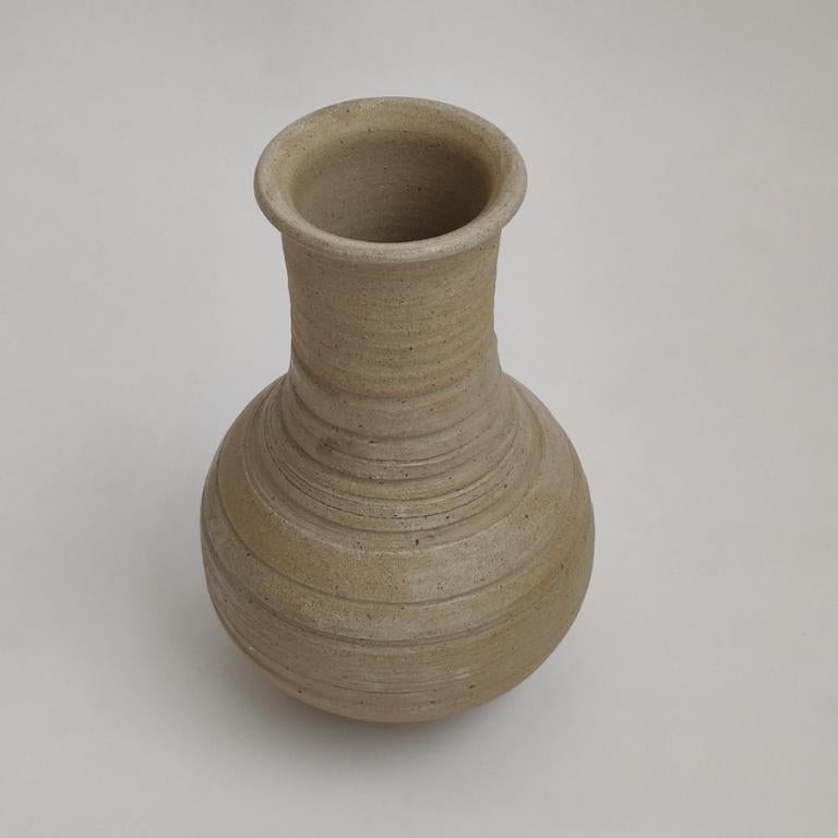 Inconnu Vase Vintage Studio Pottery , Signé en vente