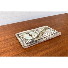 Vintage Studio Pottery Wall Plate, 1970s