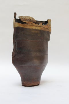 Vintage Studio Stoneware Sculptural Vase