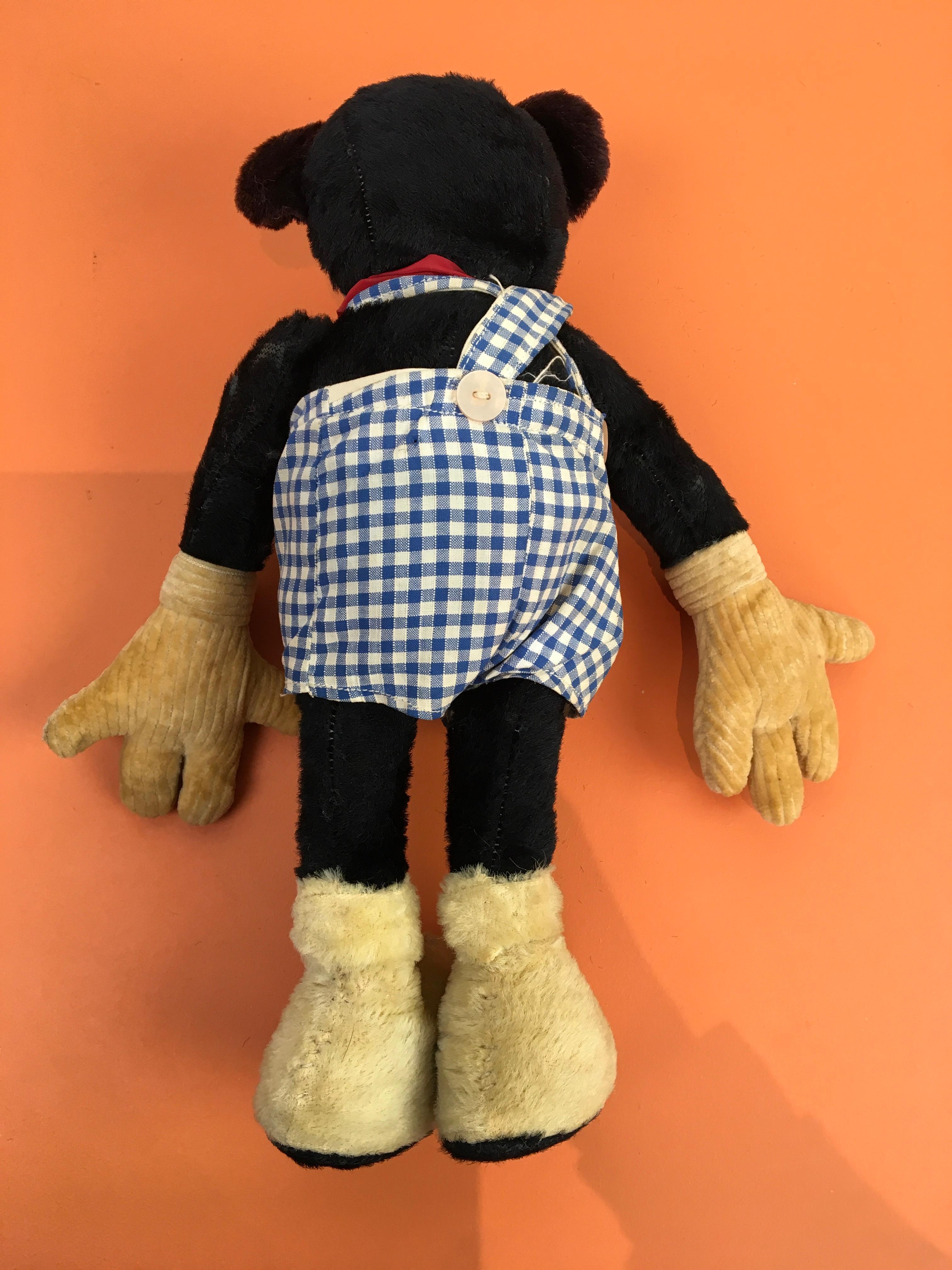 Vintage geraffte Mickey-Puppe, Kinderspielzeug  im Angebot 10