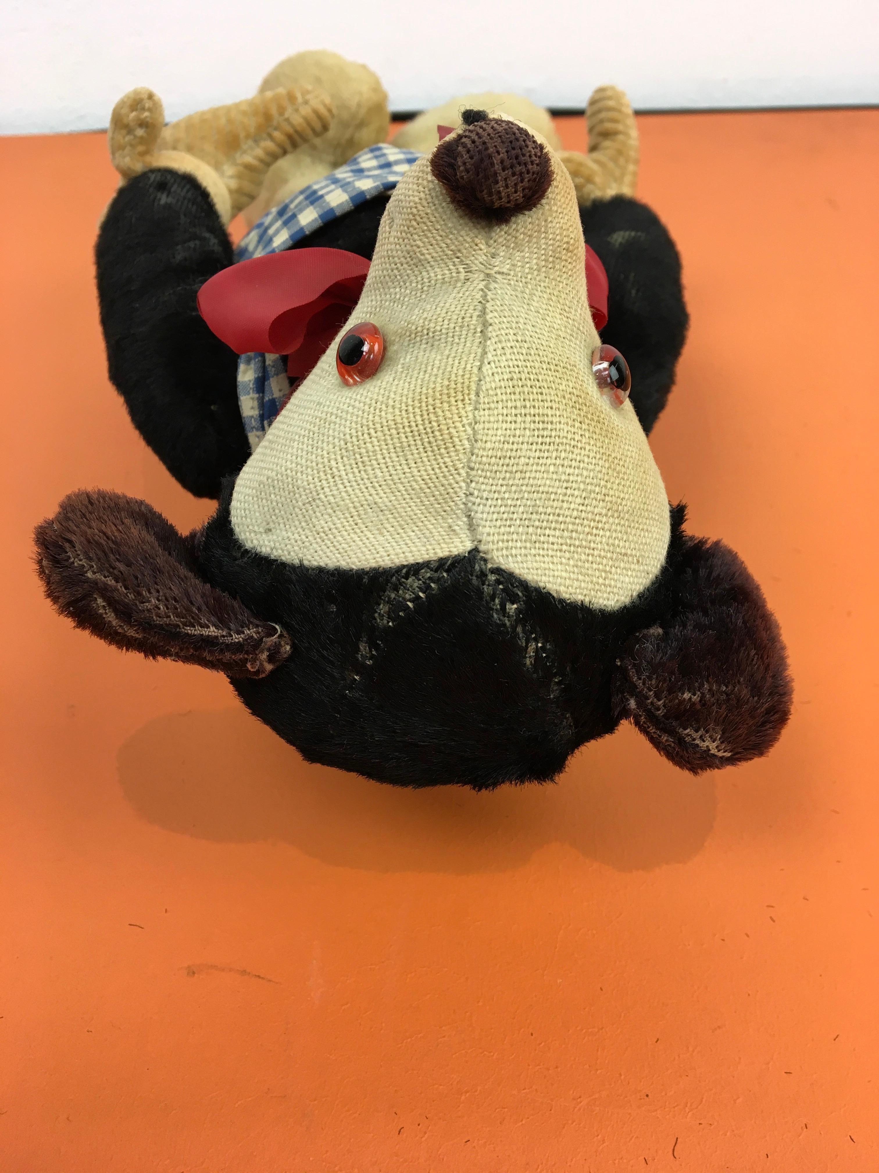 Vintage geraffte Mickey-Puppe, Kinderspielzeug  im Angebot 12