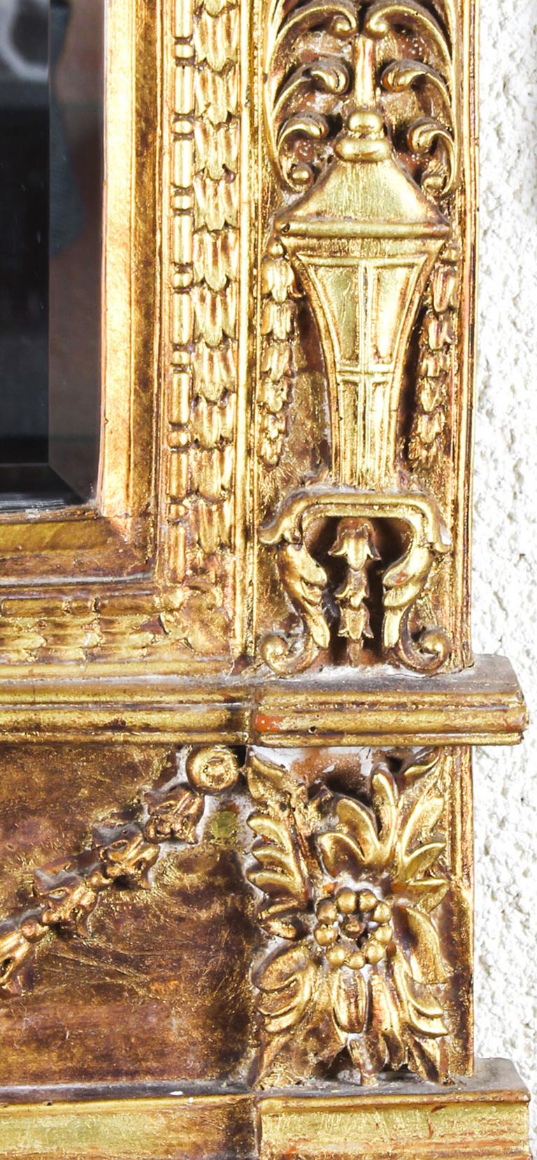 ornate gilded mirror