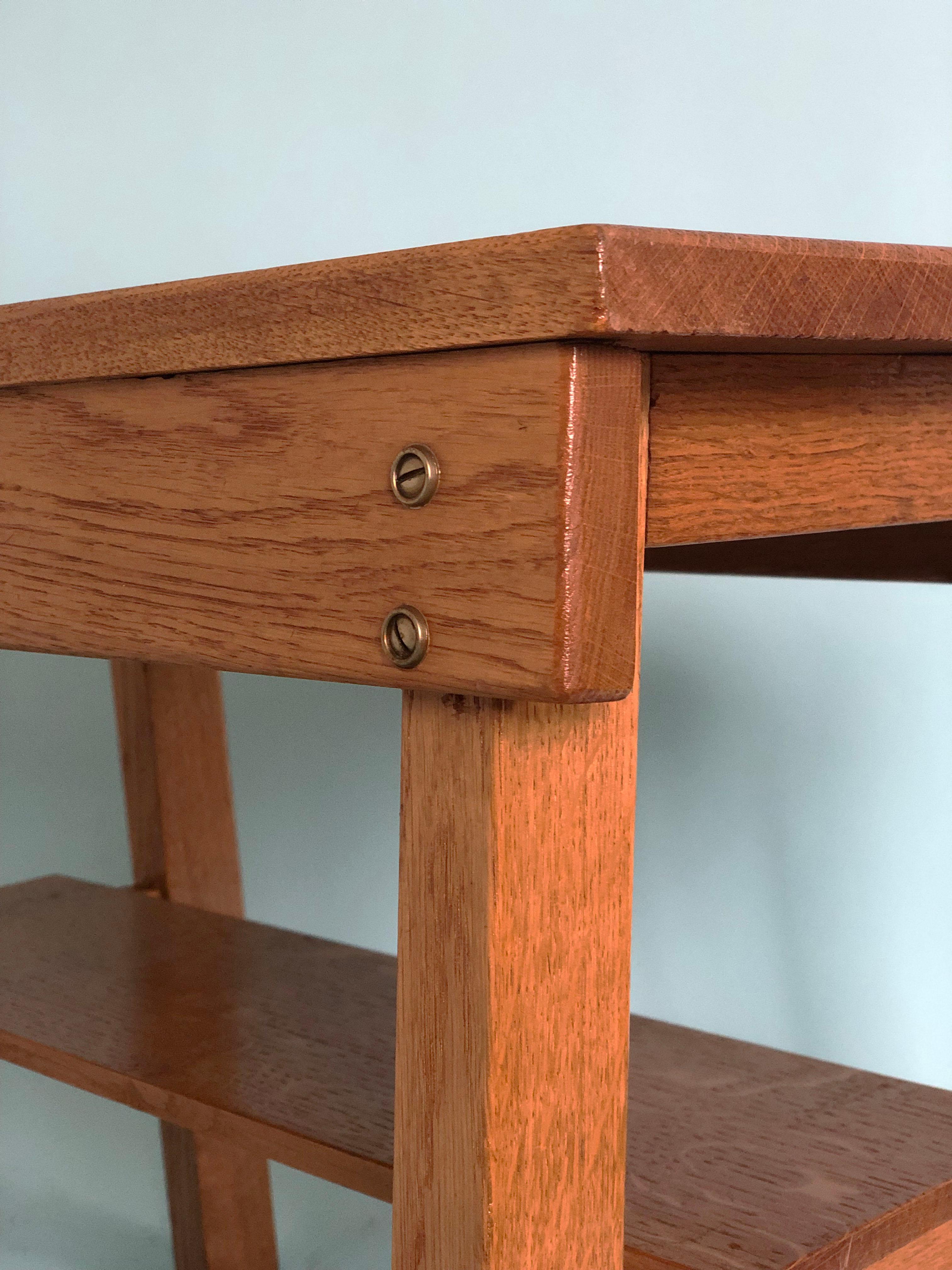Vintage Sturdy Stool or Side Table 1980s In Good Condition For Sale In Bjuråker, SE