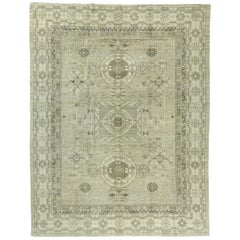 Vintage Style 18th Century Khotan Revival Rug