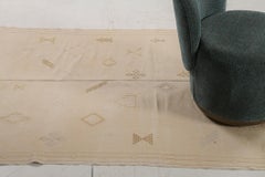 Vintage Style African Tribal Flat Weave Kilim