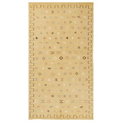 Vintage Style African Tribal Flachgewebe Kelim