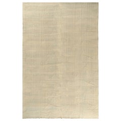 Kilim tribale africano a trama piatta in stile vintage