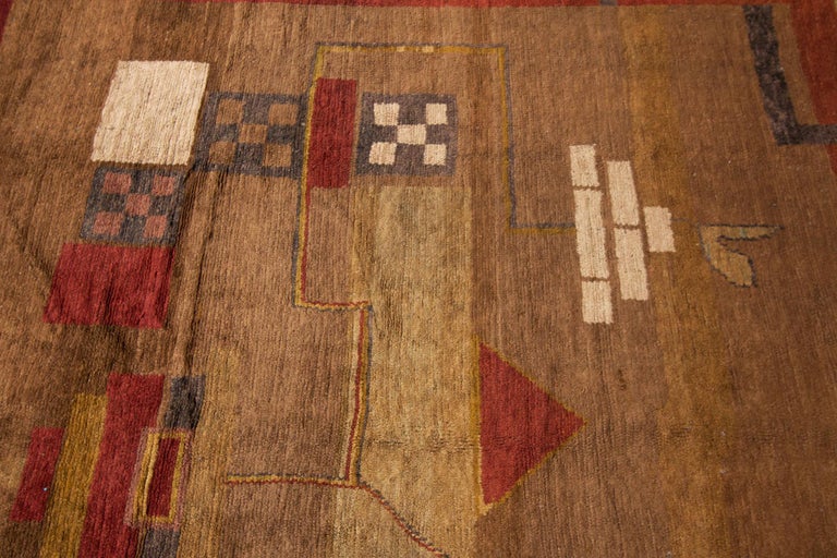 Vintage Style Art Deco Style Rug For Sale at 1stdibs