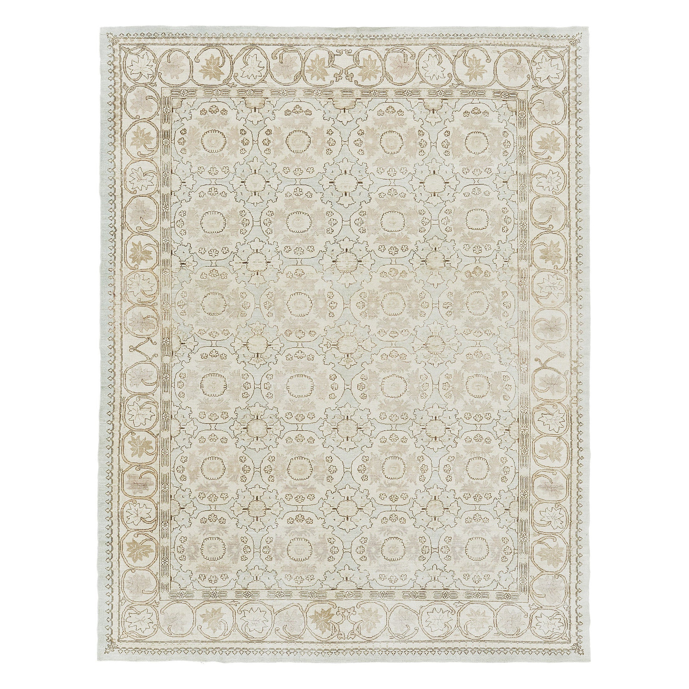 Tapis design vintage de style Arts and Crafts