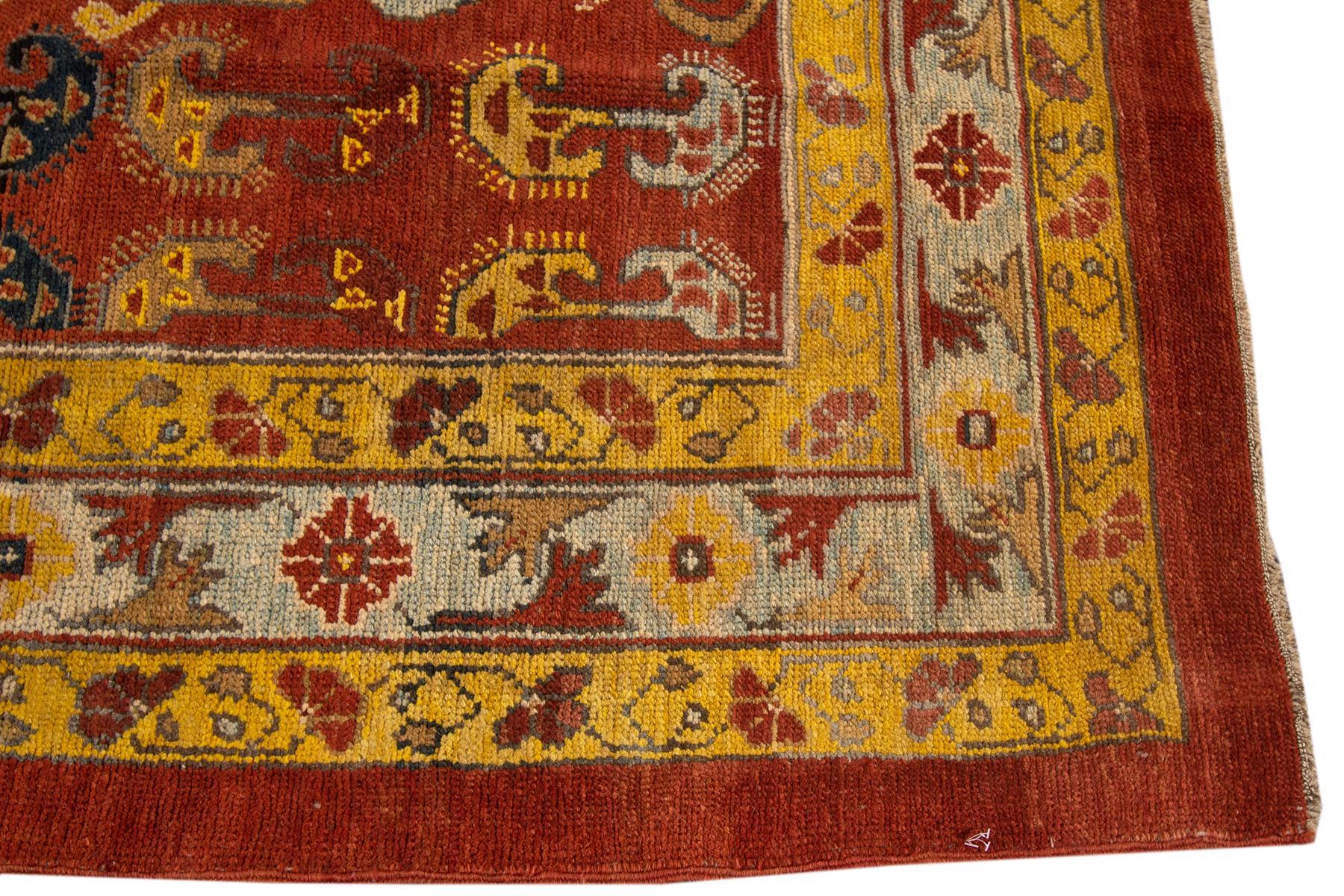 Vintage Style Bakshaish Rug In Good Condition For Sale In Norwalk, CT