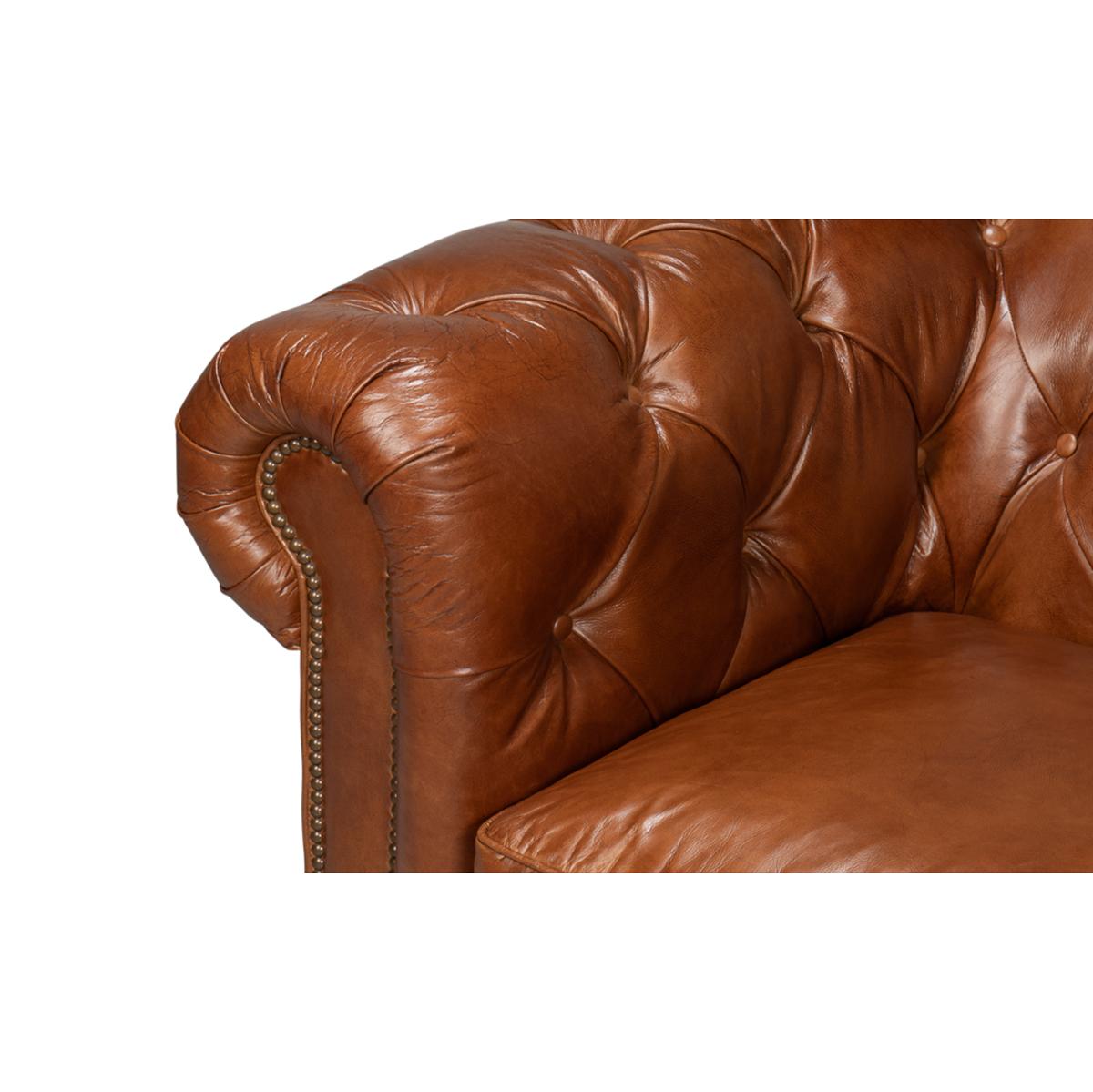 Klassisches Chesterfield Sofa im Vintage-Stil (21. Jahrhundert und zeitgenössisch) im Angebot