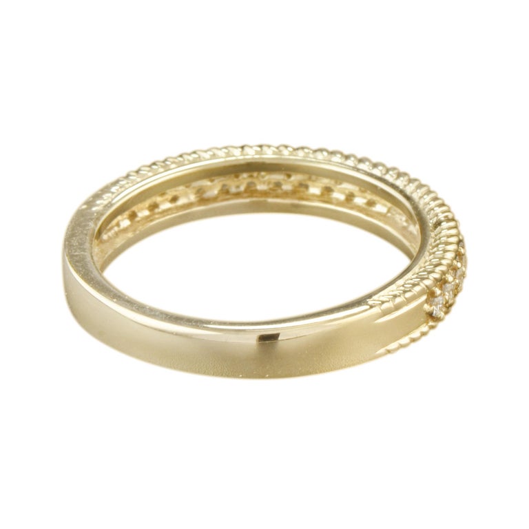 Customizable Vintage Style Diamond Half Eternity Wedding Band Ring in ...