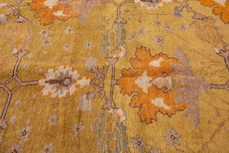 Vintage Style Donegal Arts and Crafts Rug For Sale at 1stdibs