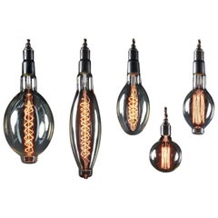 Vintage Style Filament Light Bulbs, 20th Century