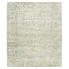 Vintage Style Floral Design Rug D5507