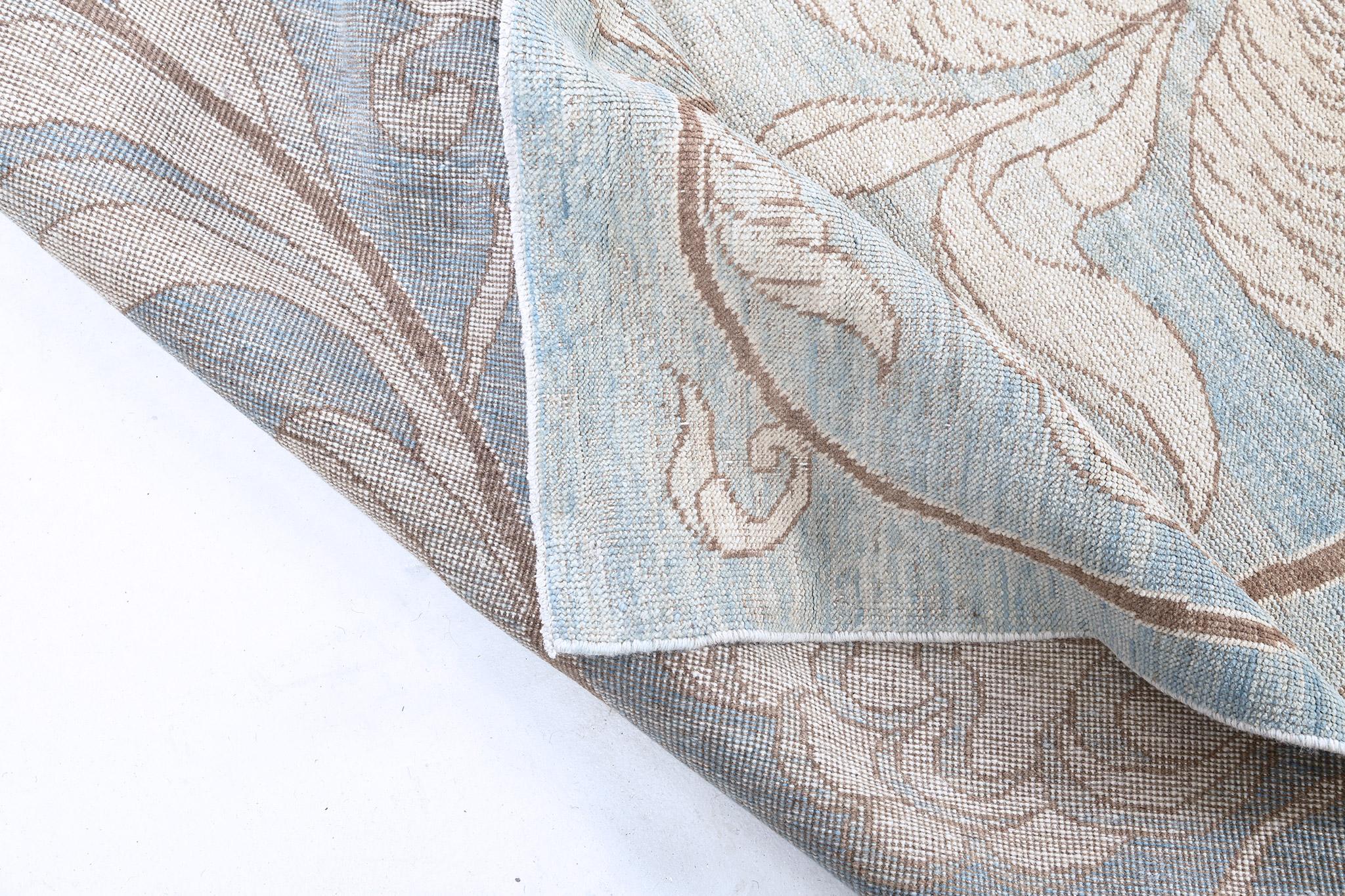 Tappeto con design floreale in stile vintage in vendita 1