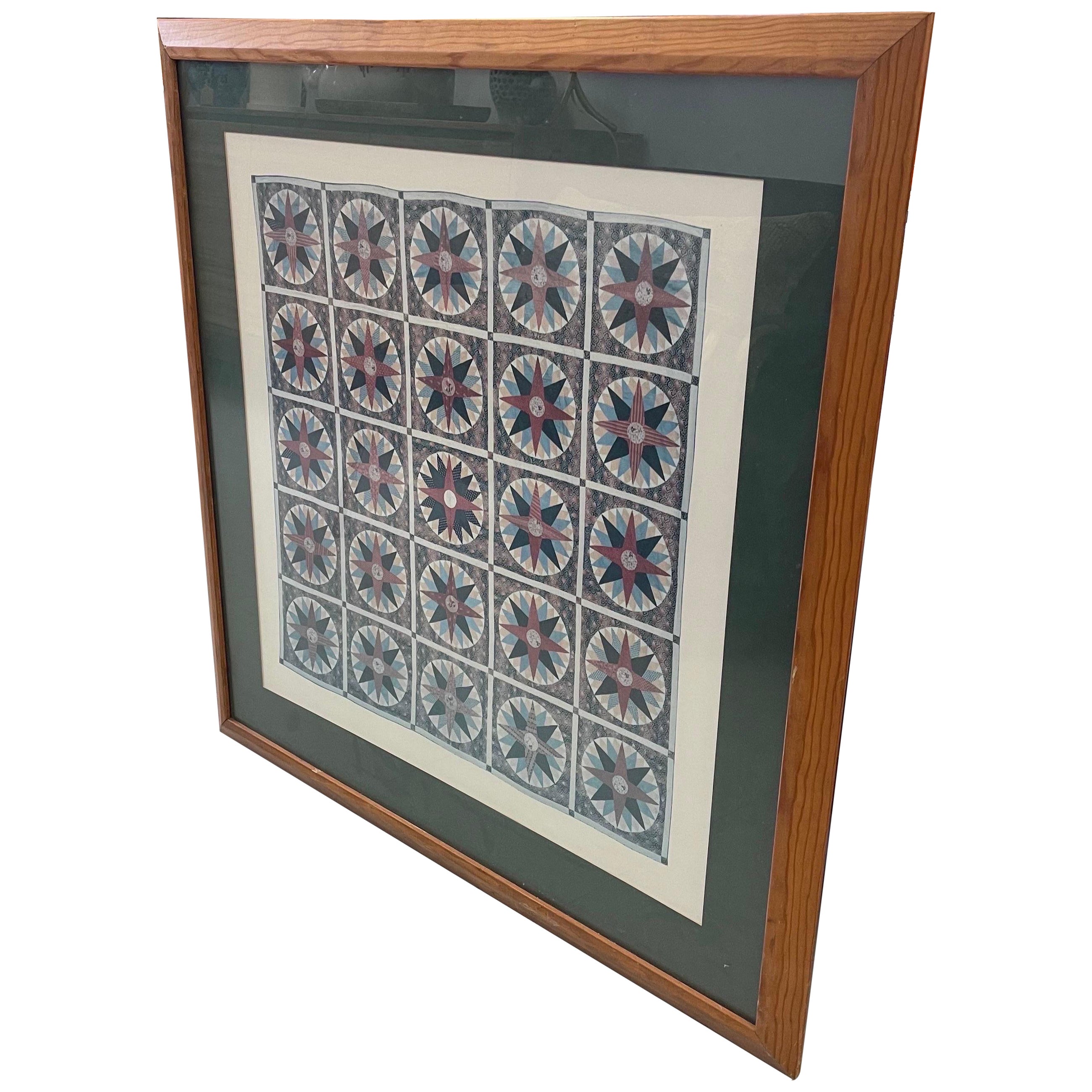 Vintage Style Framed Print