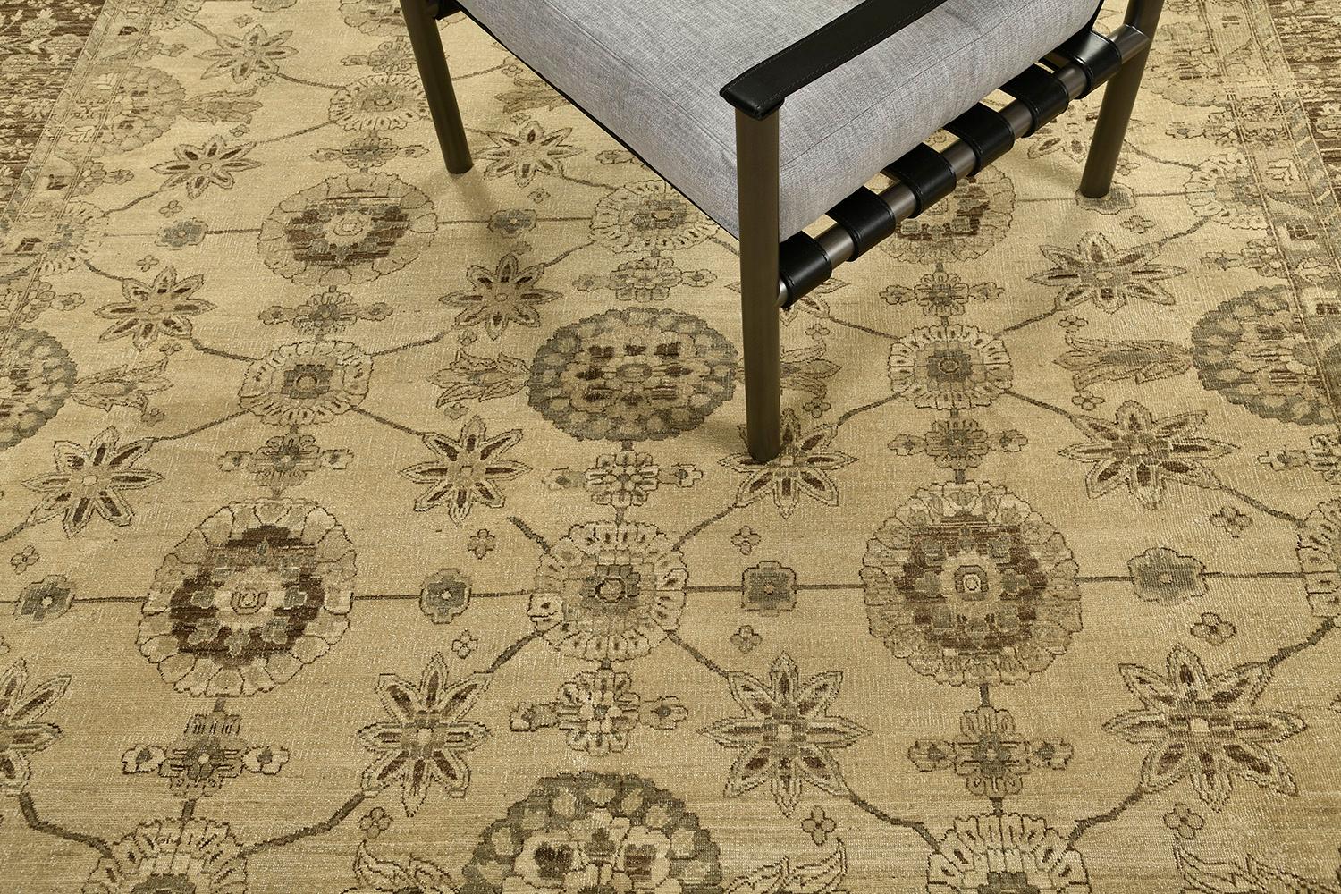Alfombra de diseño Haji Jalili de estilo vintage Siglo XXI y contemporáneo en venta