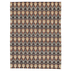 Vintage Style Ikat Design Rug