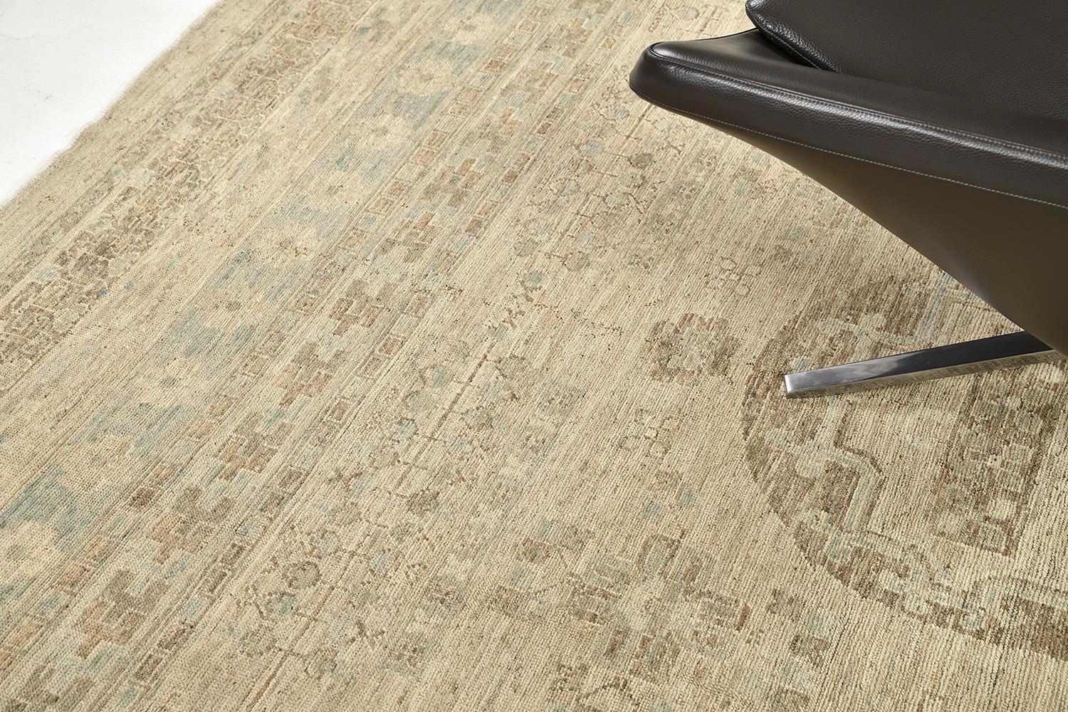 Khotan Revival-Teppich im Vintage-Stil (Pakistanisch) im Angebot