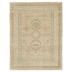 Vintage Style Khotan Revival Rug