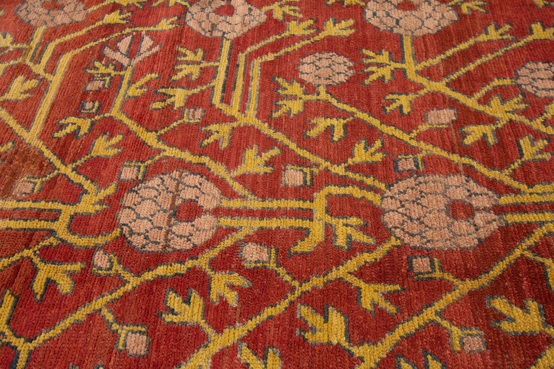 Vintage Style Kohtan Rug In Good Condition For Sale In Norwalk, CT