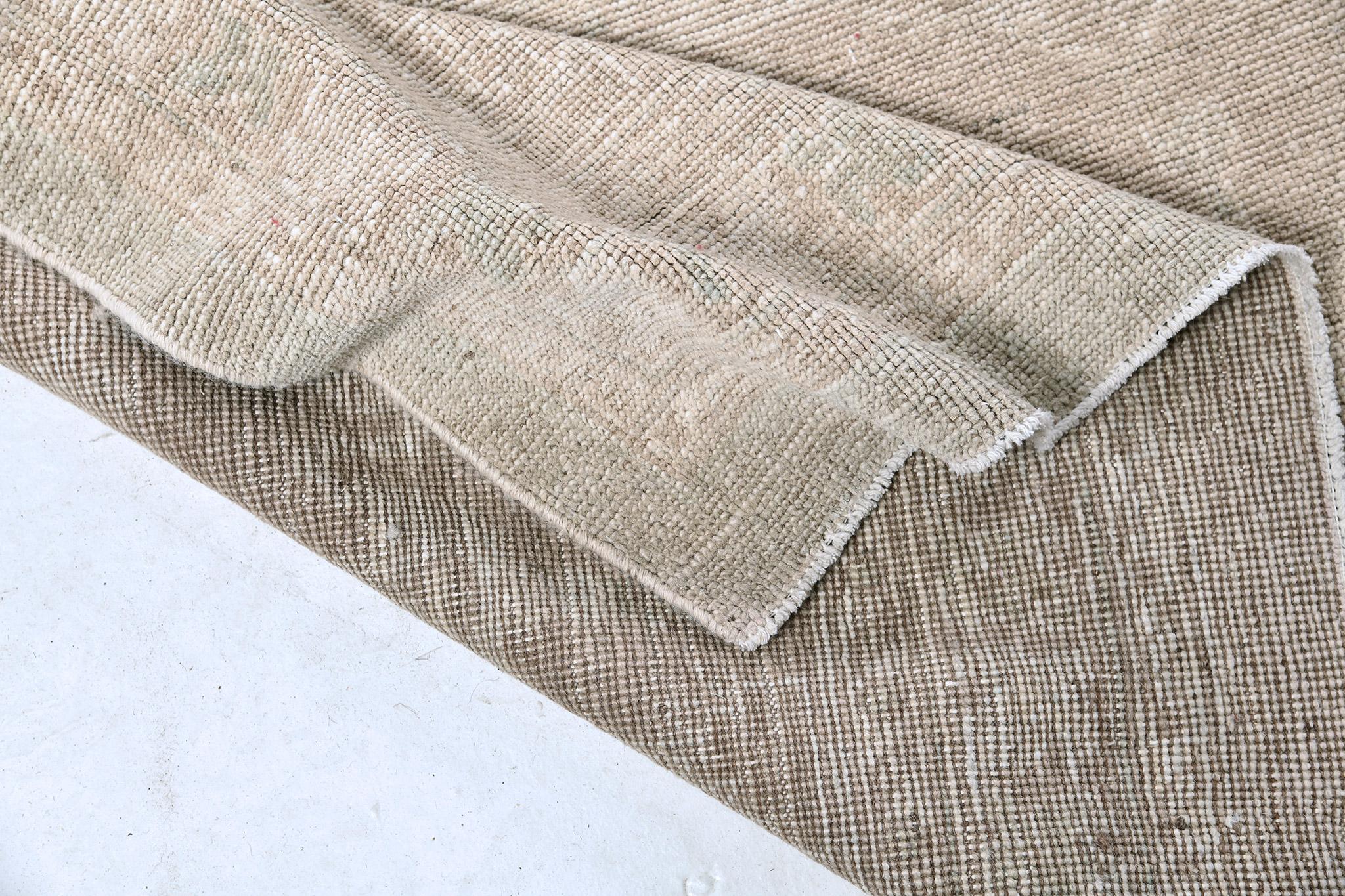 Mahal Design-Teppich im Vintage-Stil (Wolle) im Angebot