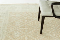 Vintage Style Mahal Panel Design Rug