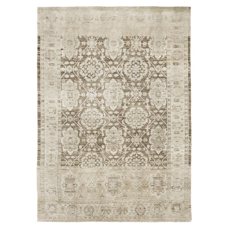Vintage Style Mahal Revival Rug For Sale at 1stDibs