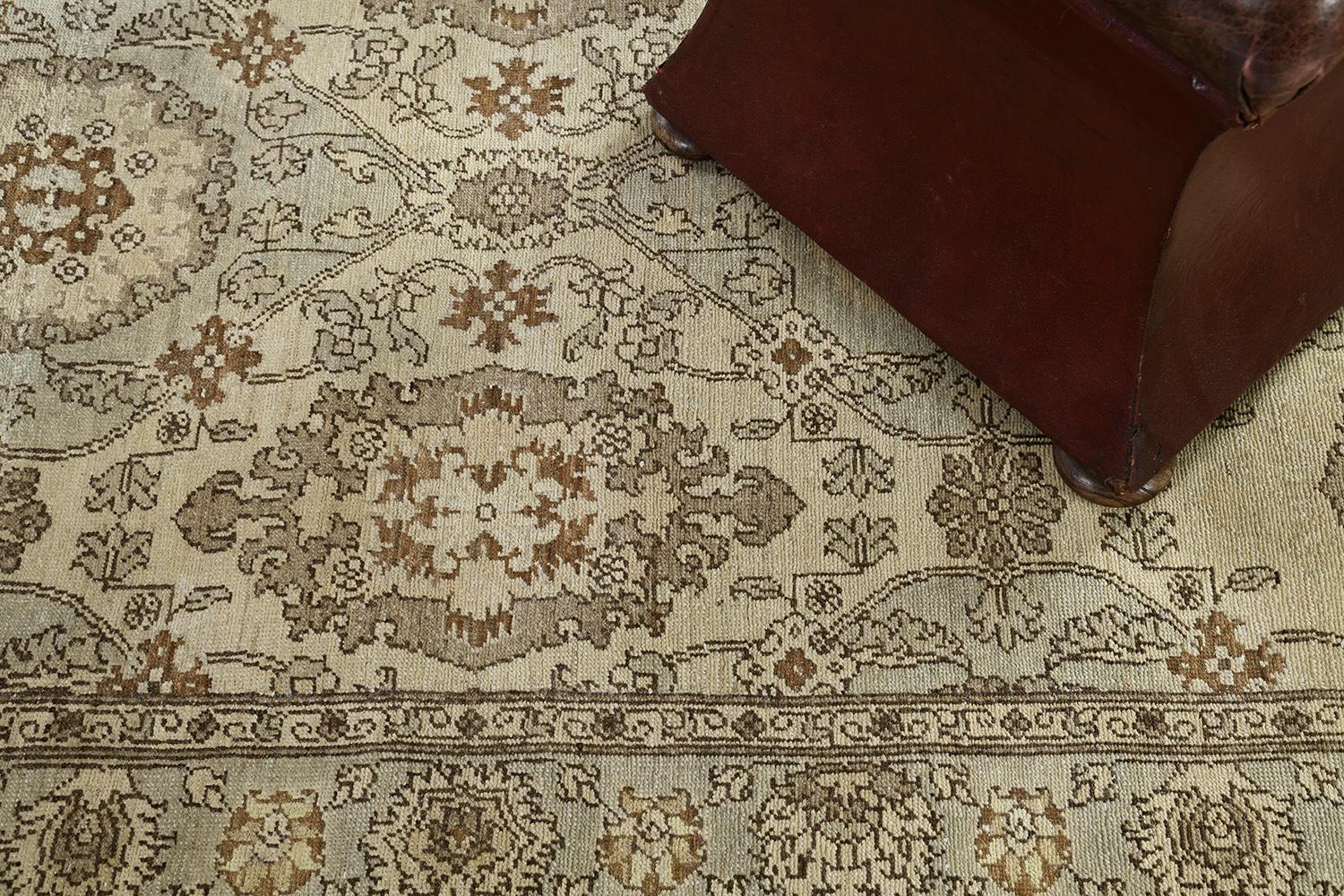 Mahal Revival-Läufer im Vintage-Stil im Zustand „Neu“ im Angebot in WEST HOLLYWOOD, CA