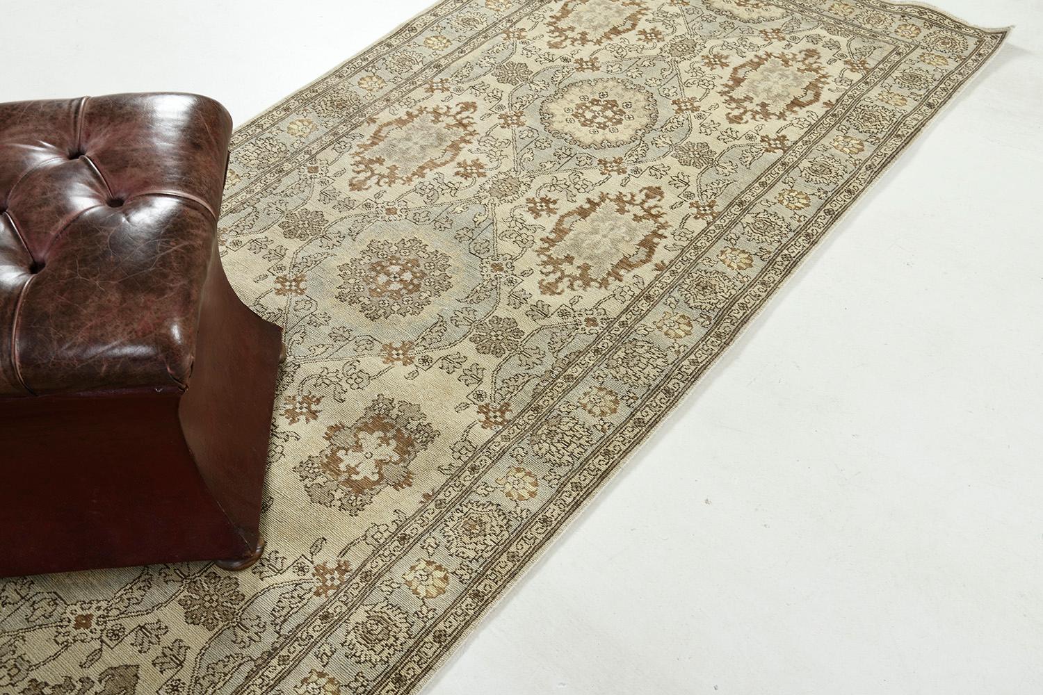 Mahal Revival-Läufer im Vintage-Stil im Angebot 1