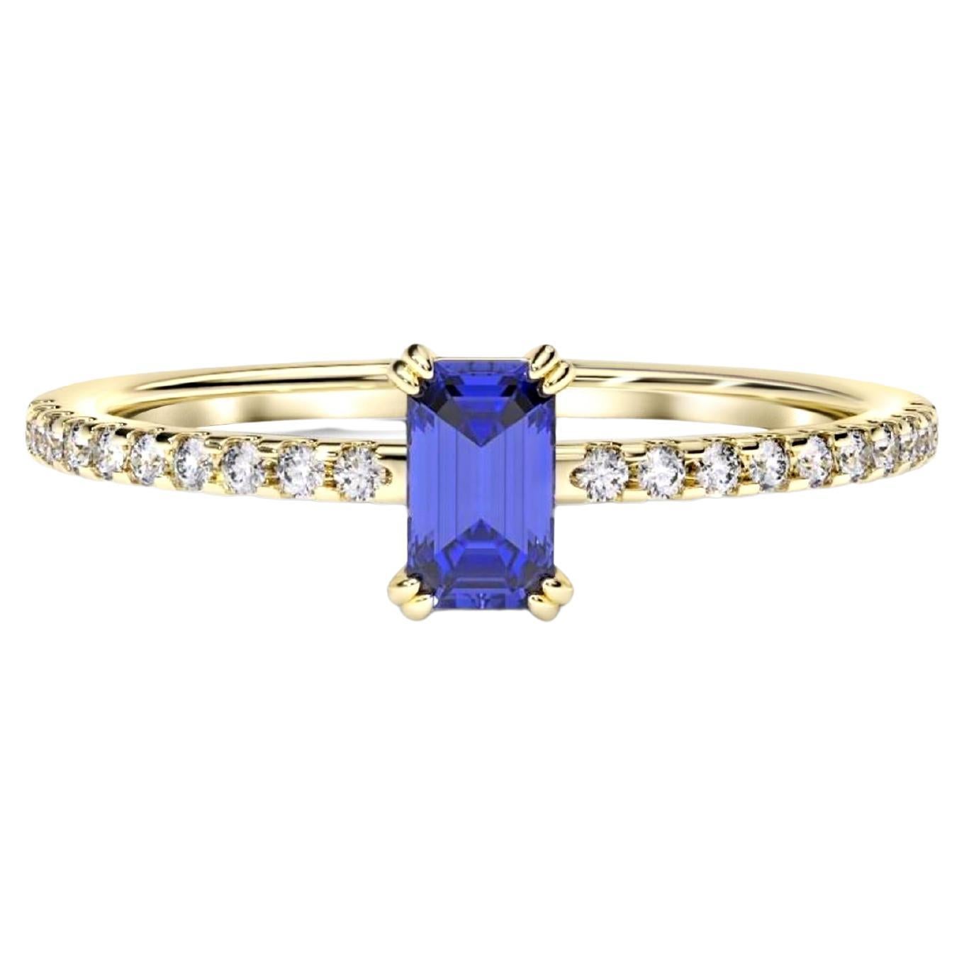 Vintage-Stil Moissanit 14k Gold Ring