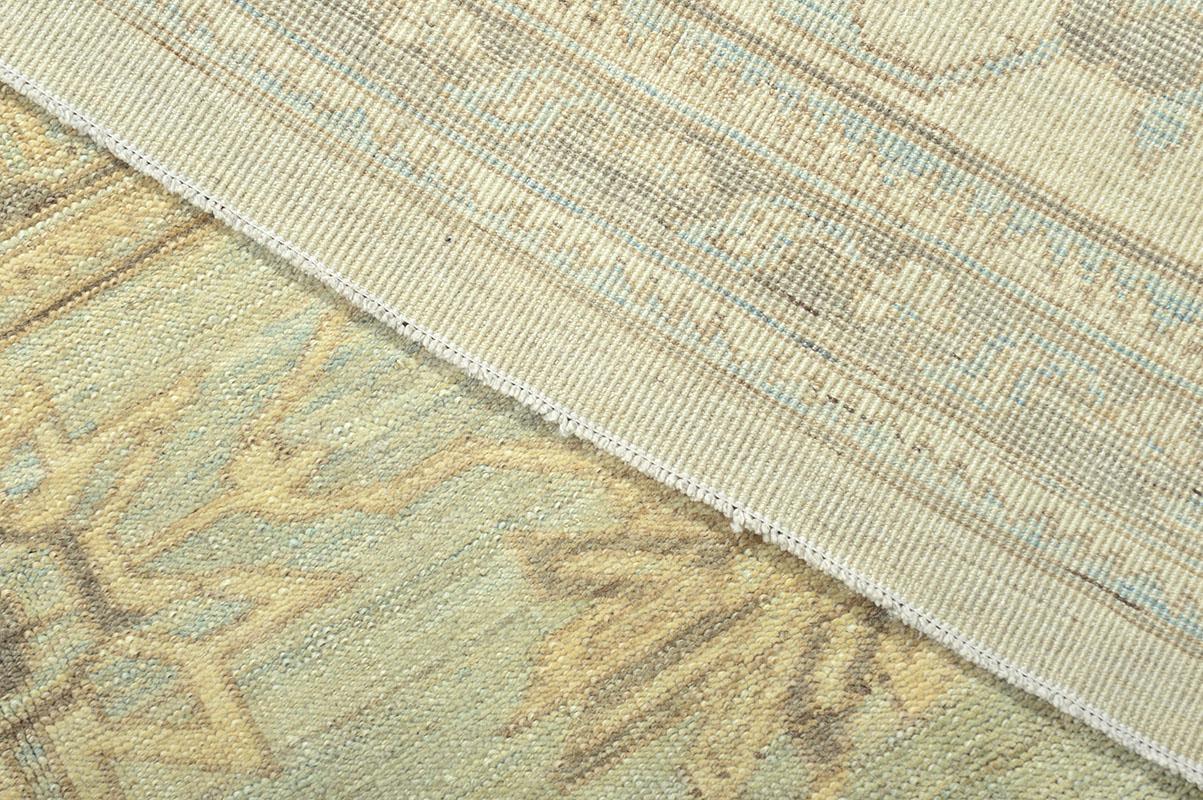 Tappeto Oushak Revival in stile vintage in vendita 11