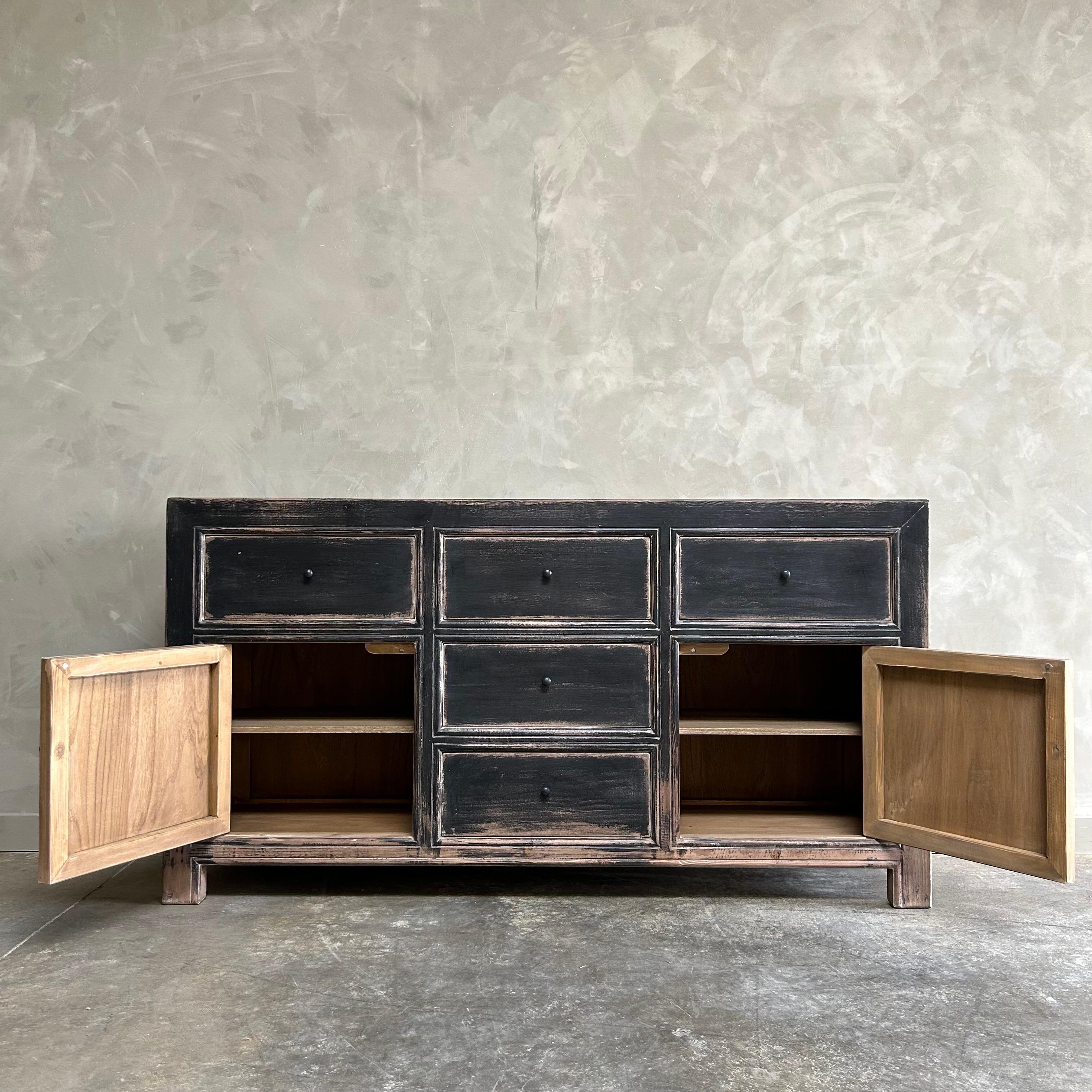 credenze in legno artigianali