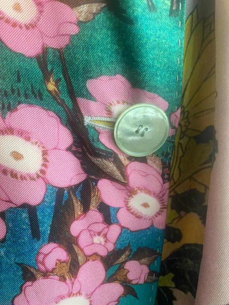Rochas Seidenrock und -weste im Vintage-Stil. Entworfen von Marco Zanini – im Angebot 1