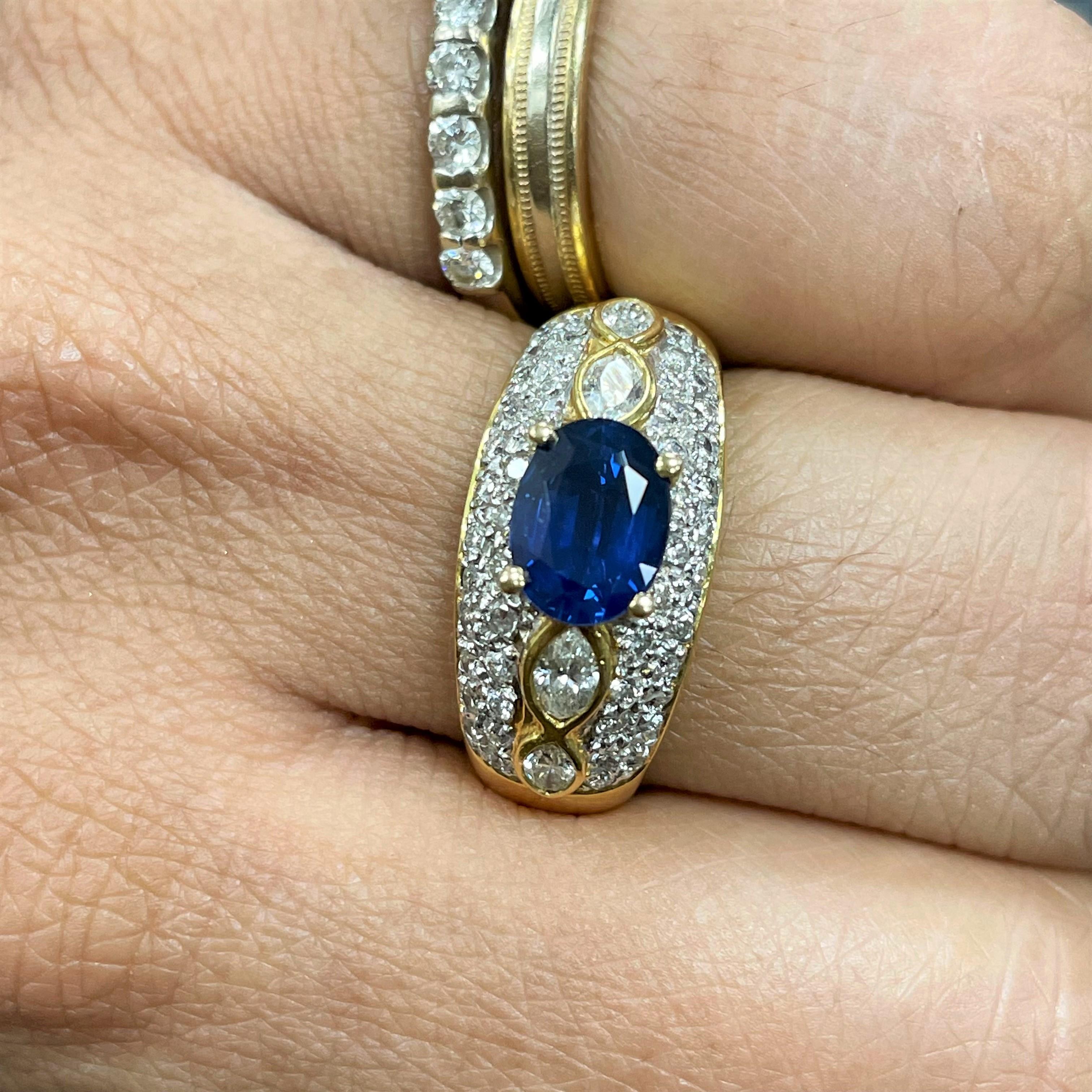 f hinds sapphire rings