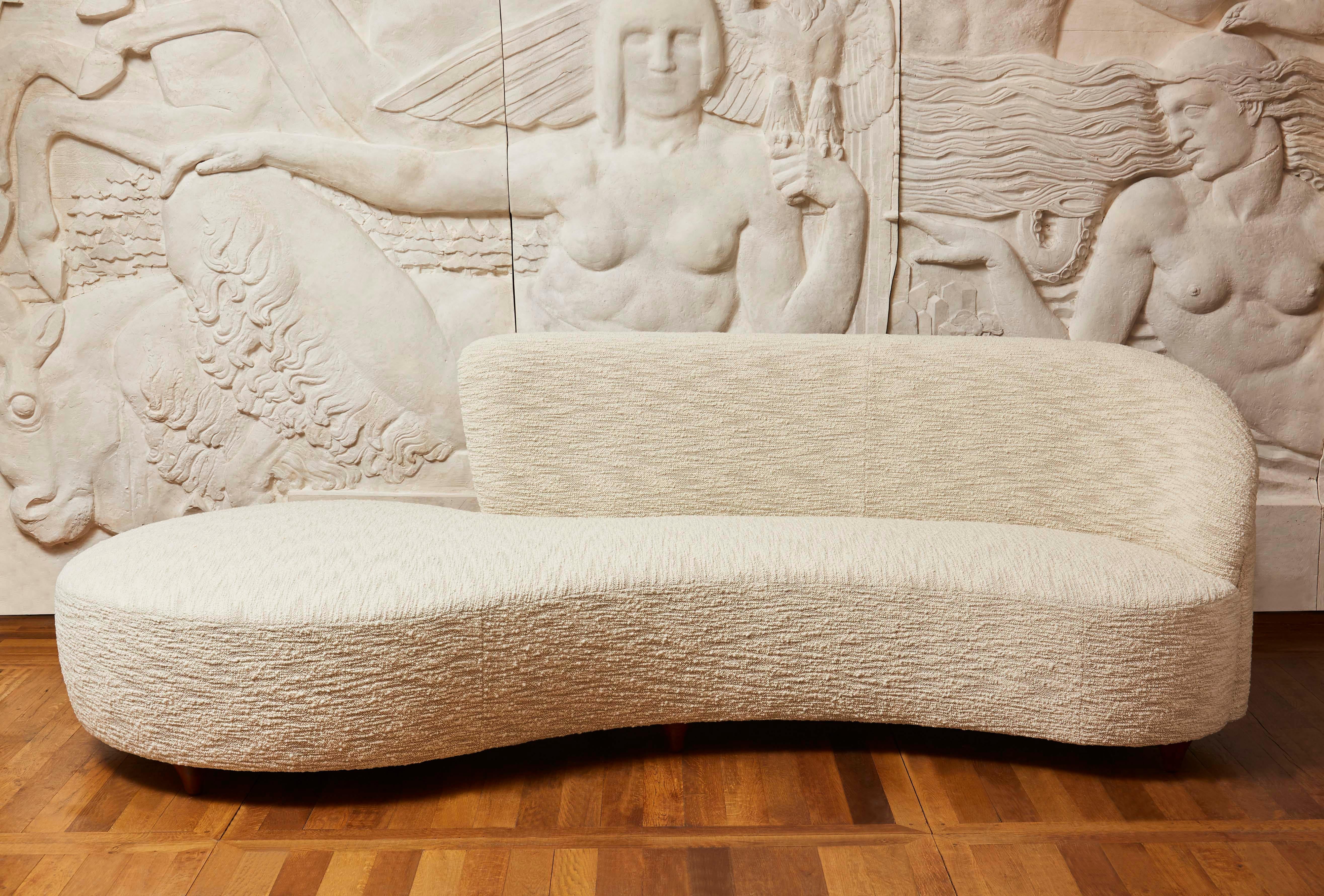 Mid-Century Modern Vintage Style Sofa by Studio Glustin