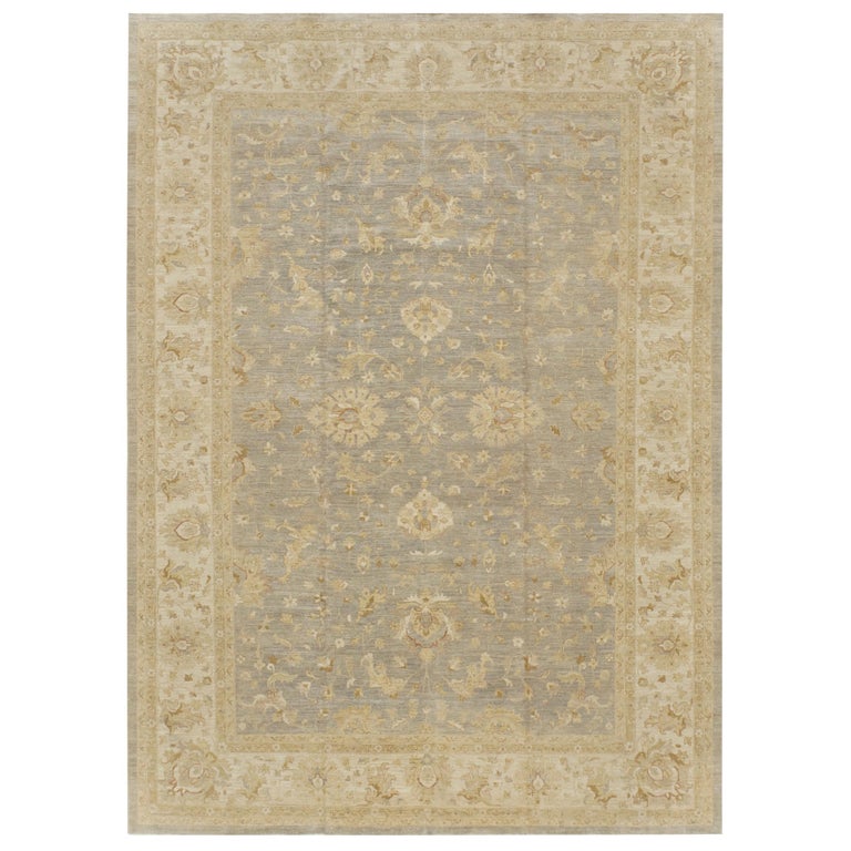 Vintage Style Sultanabad Revival Rug For Sale at 1stDibs