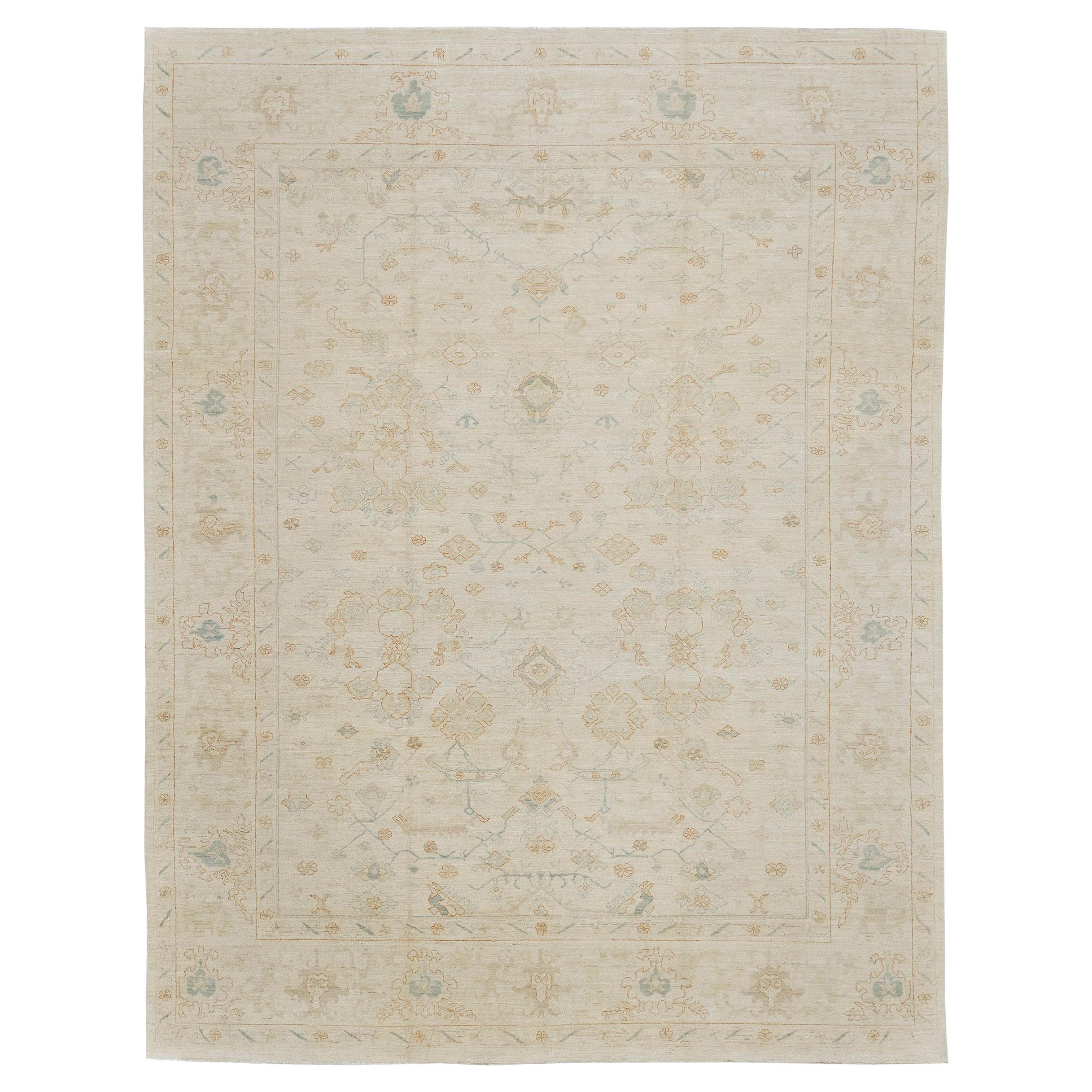 Vintage Style Sultanabad Revival Rug