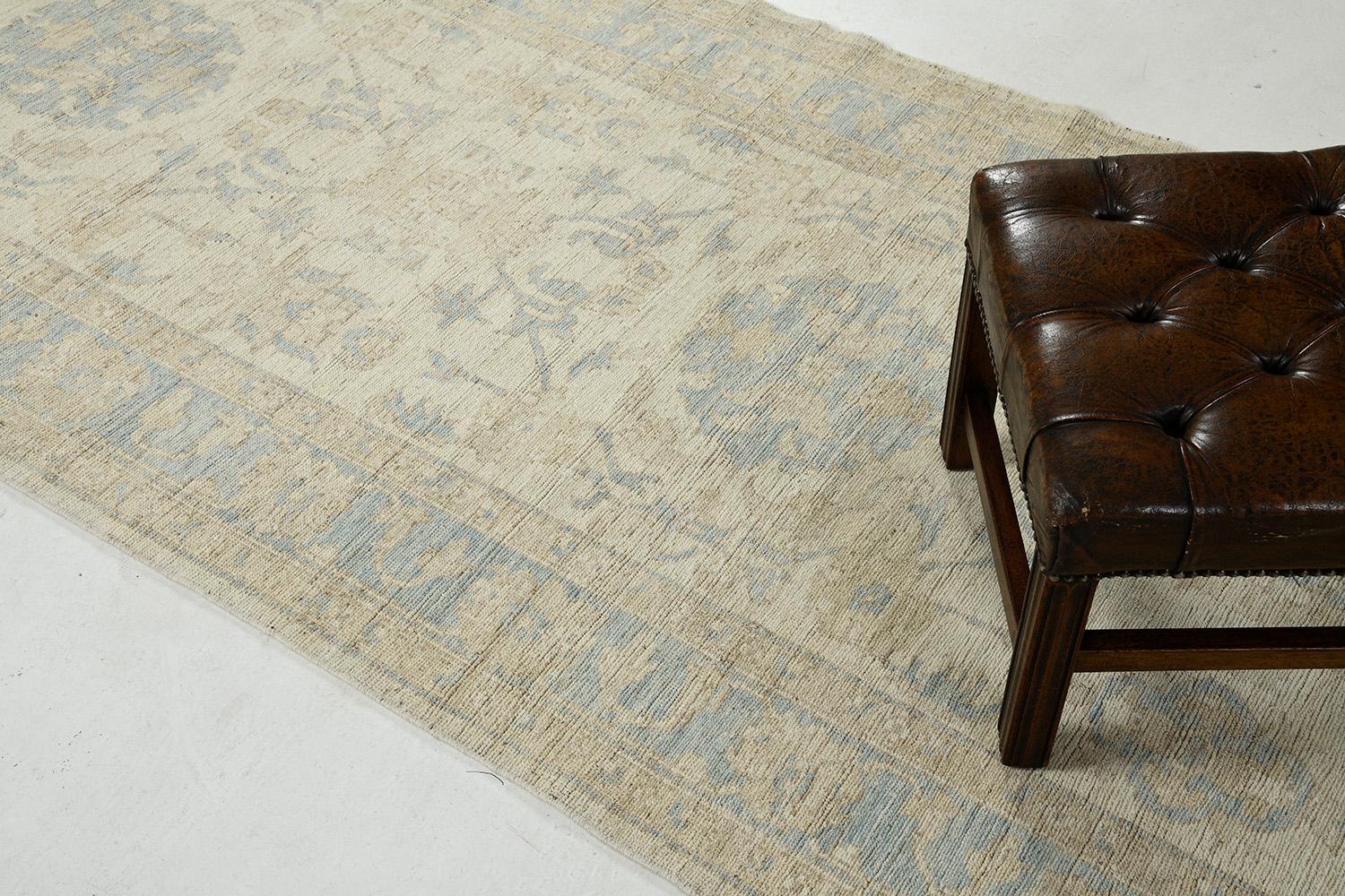 Vintage Style Sultanabad Revival Runner In New Condition For Sale In WEST HOLLYWOOD, CA
