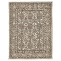 Alfombra de diseño Tabriz estilo vintage